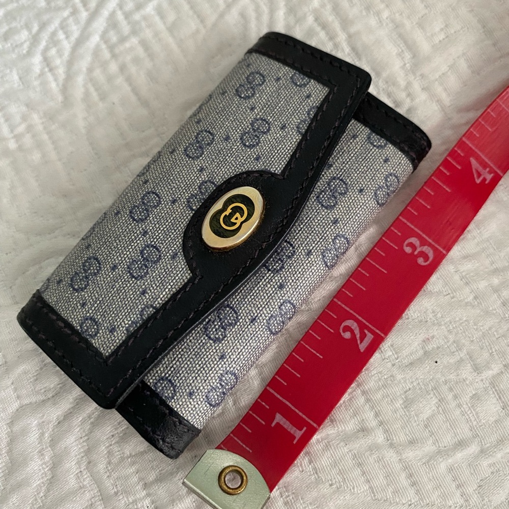 FINAL PRICE! Vintage Gucci 3 pc Micro GG Bag/Coin Pouch/Key wallet - Picture 14 of 16